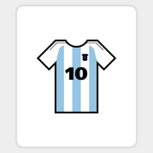 Argentina Jersey 10 - Messi Magnet